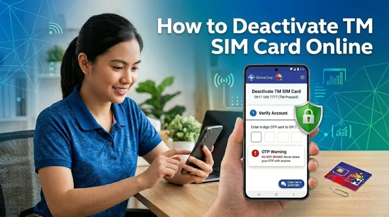 How to Deactivate TM SIM Card Online in the Philippines
